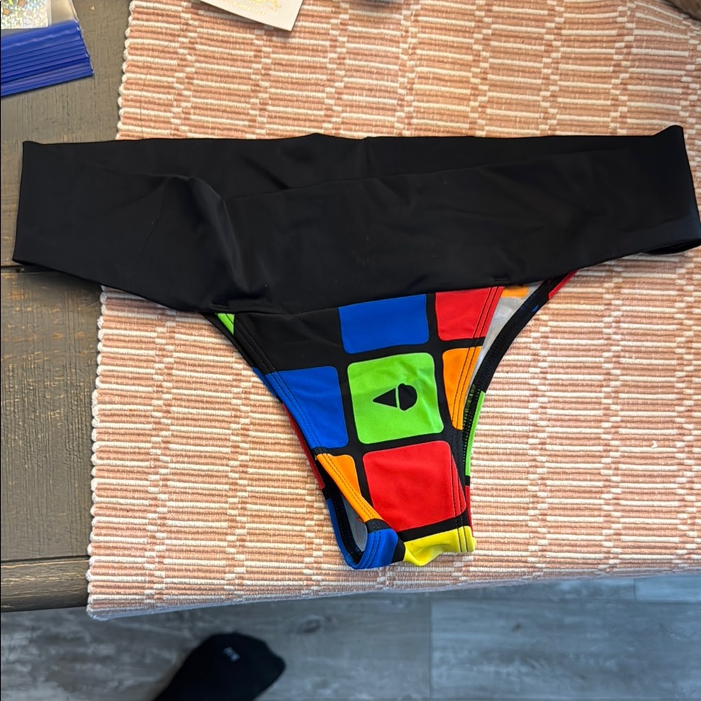 Colorful Geometric Bikini Bottom